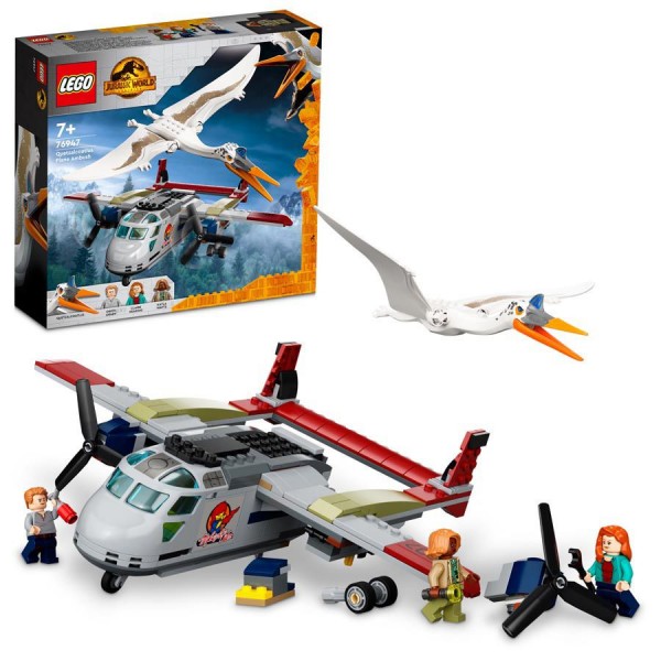 LEGO Jurassic World Kecalkoatl: zasadzka z samolotem 76947