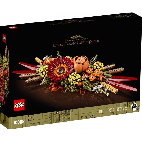 LEGO ICONS Dried Flower Centerpiece 10314