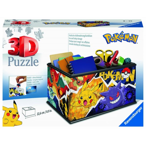 Ravensburger 3D Puzzle Pokémon Storage Box 216pC 11546