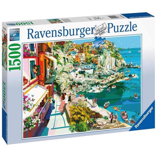 Ravensburger Puzzle Romance in Cinque Terre 1500pc 16953