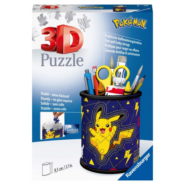 Ravensburger 3D Puzzle Pokemon Pencil Cup 54p 11257