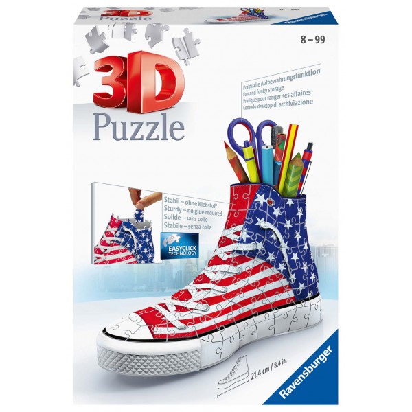 Ravensburger 3D Puzzle Sneaker American Style 108pc 12549