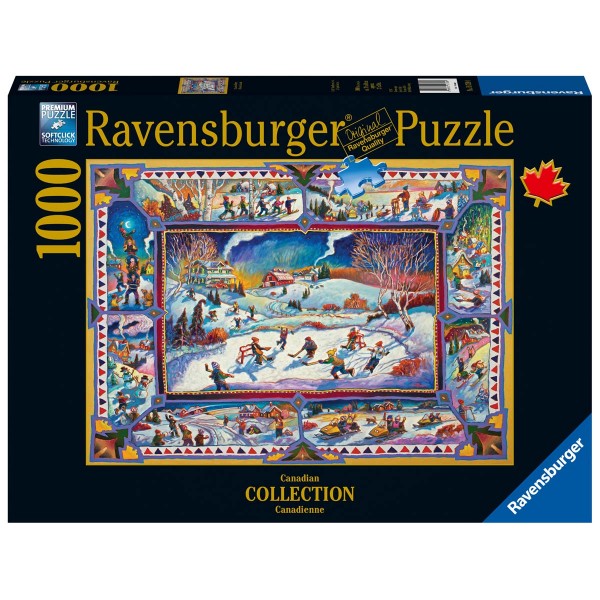 Ravensburger puzzle Canadian Winter 1000p 19759