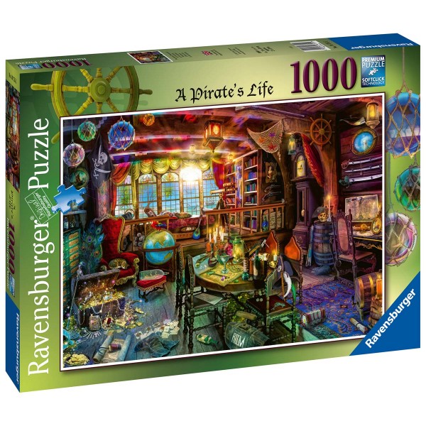 Ravensburger Puzzle A Pirates Life! 1000p 16755