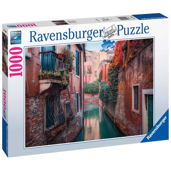 Ravensburger Puzzle 2D 1000 elementów: Jesień w Wenecji  17089