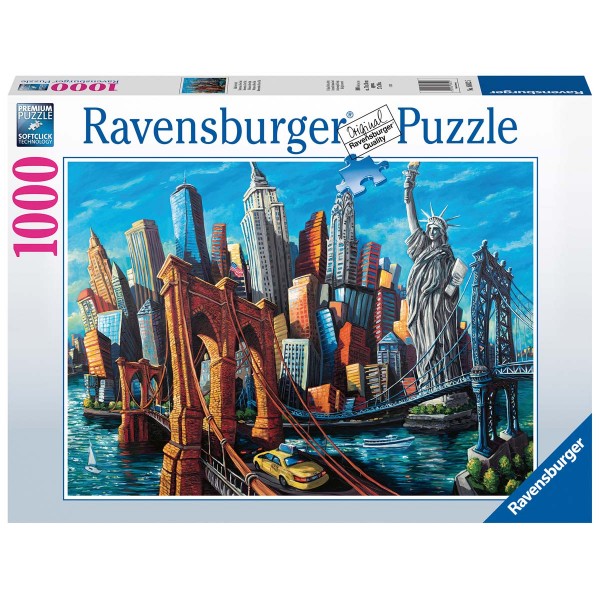 Ravensburger puzzle Welcome to New York 1000p 16812
