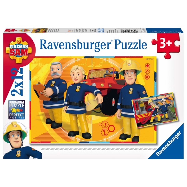 Ravensburger Puzzle Sam in Action 2x12p 7584