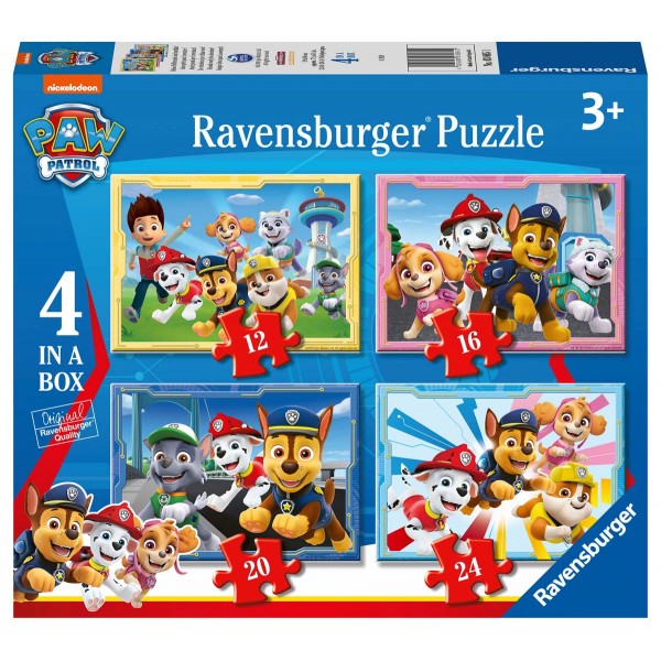 Ravensburger Puzzle PAW: Paw Patrol 12/16/20/24p 3065