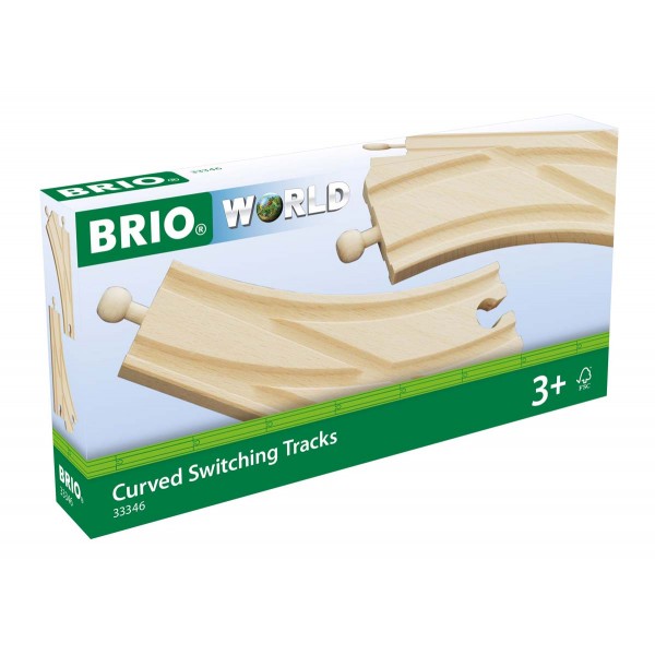 BRIO Curved Switching Tracks 63334600