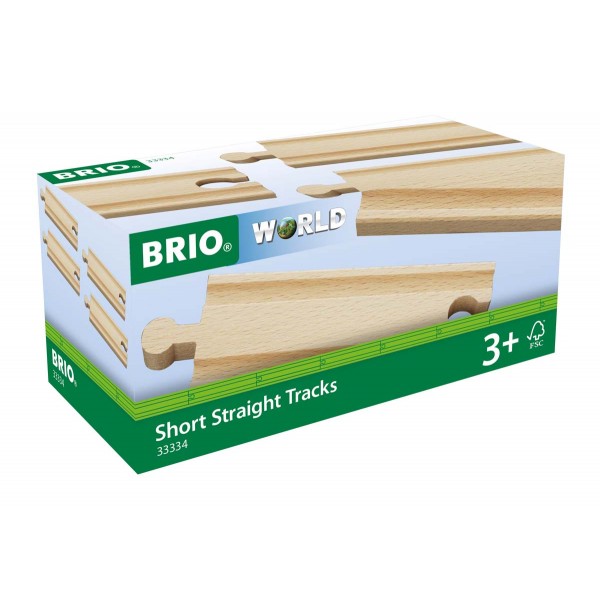 BRIO Short Straight Tracks 63333400