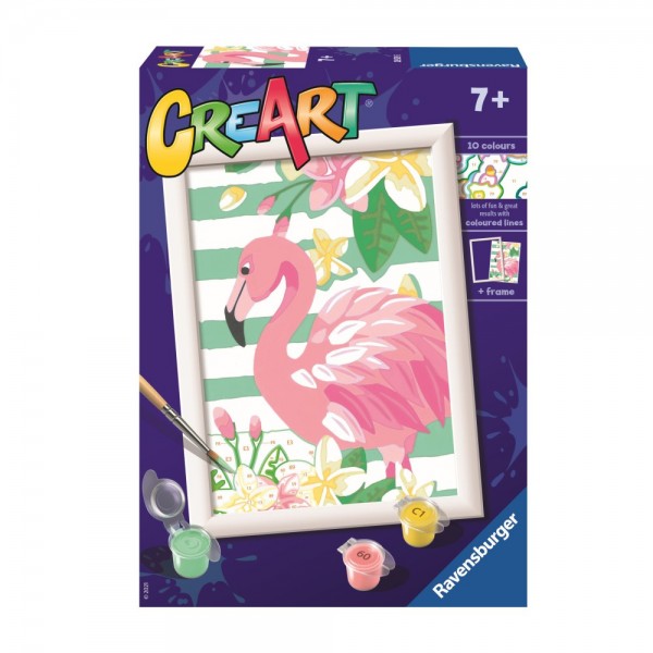 CreArt dla dzieci (seria E): Różowy flaming 28929